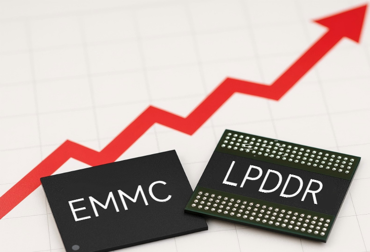 2025 年 LPDDR 与 eMMC 价格飙涨